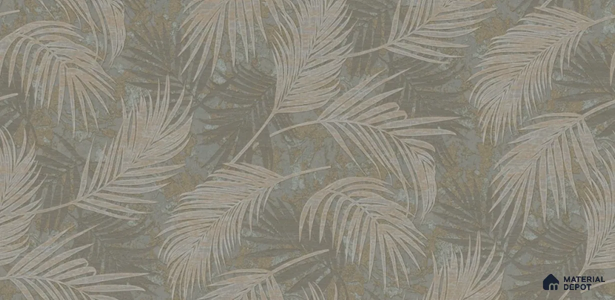 81233-5 | 5 Meter x 42 Inch PVC Florals Look Wallpaper - 57 Sq. Ft. | Minimum 15% wastage during installation
