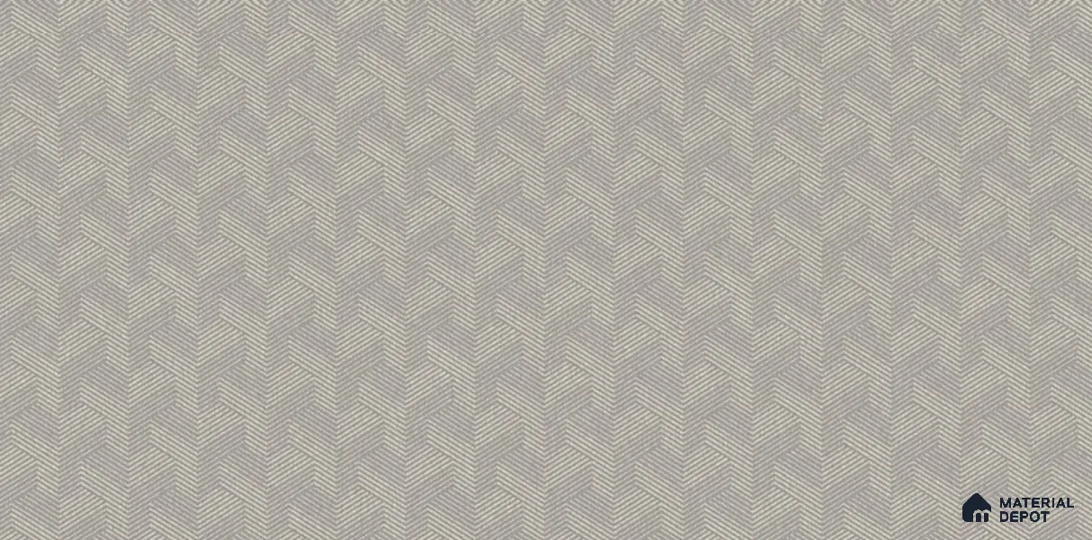 81224-3 | Grey Arrow Chevron PVC Patterned Wallpaper - 5 Meter x 42 Inch, 57 Sq. Ft. (Min. 15% Wastage)