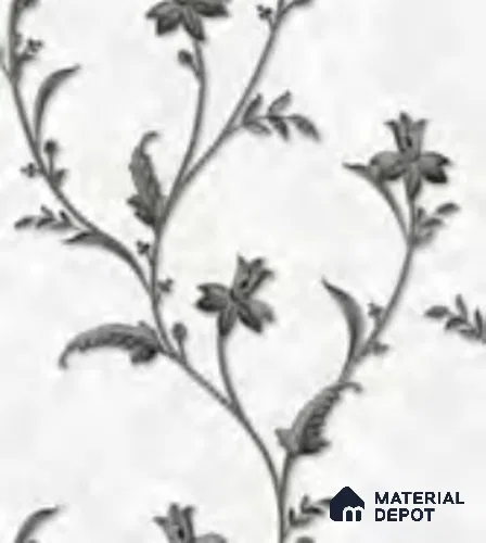 RD2913 | 10 Meter x 21 Inch PVC Florals Look Wallpaper - 57 Sq. Ft. | Minimum 15% wastage during installation