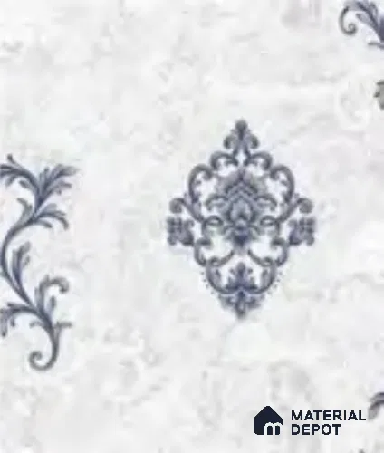 RD2911 | 10 Meter x 21 Inch PVC Damask Look Wallpaper - 57 Sq. Ft. | Minimum 15% wastage during installation