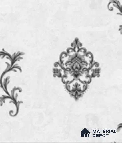 RD2914 | 10 Meter x 21 Inch PVC Damask Look Wallpaper - 57 Sq. Ft. | Minimum 15% wastage during installation