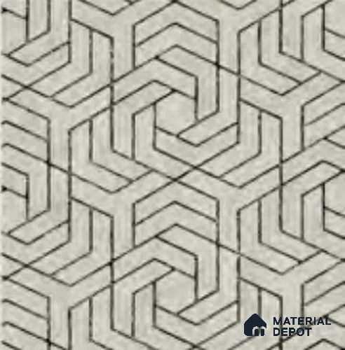 RD2920 | 10 Meter x 21 Inch PVC Patterned Look Wallpaper - 57 Sq. Ft. | Minimum 15% wastage during installation