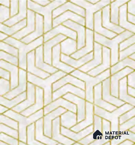 RD2923 | 10 Meter x 21 Inch PVC Patterned Look Wallpaper - 57 Sq. Ft. | Minimum 15% wastage during installation