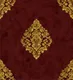 RD2936 | 10 Meter x 21 Inch PVC Damask Look Wallpaper - 57 Sq. Ft. Image 01