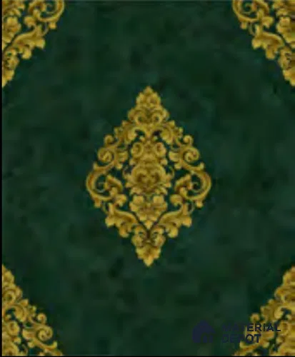 RD2939 | 10 Meter x 21 Inch PVC Damask Look Wallpaper - 57 Sq. Ft. | Minimum 15% wastage during installation