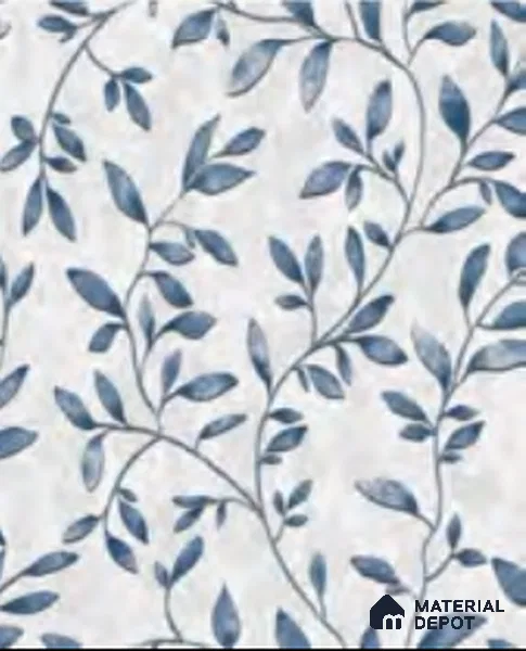 RD2941 | 10 Meter x 21 Inch PVC Florals Look Wallpaper - 57 Sq. Ft. | Minimum 15% wastage during installation