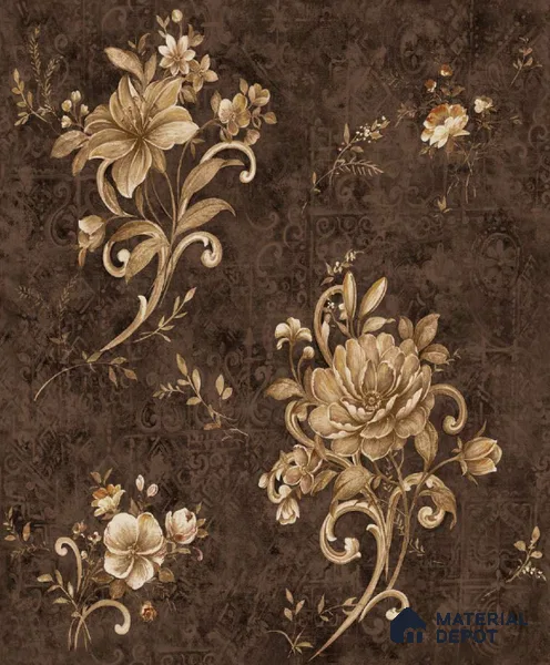 1101 | 10 Meter x 21 Inches Florals Look Wallpaper - 57.37 Sq. Ft. | Minimum 15% wastage during installation