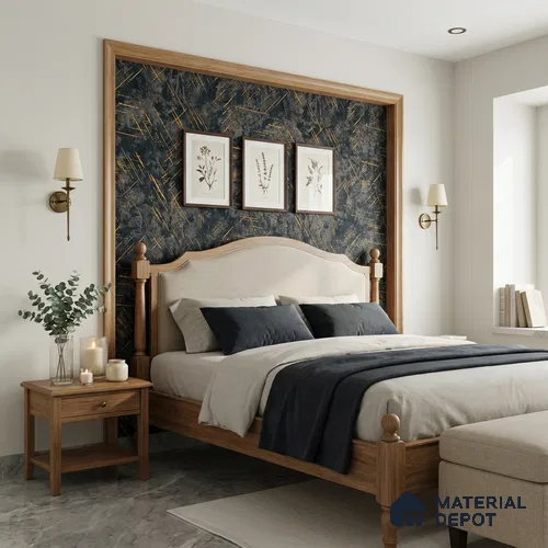 WK100-21 | 10 Meter x 21 Inches Patterned Look Wallpaper - 57.41 Sq. Ft. | Minimum 15% wastage during installation