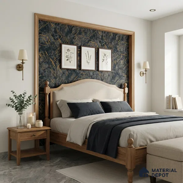 WK100-21 | 10 Meter x 21 Inches Patterned Look Wallpaper - 57.41 Sq. Ft. | Minimum 15% wastage during installation