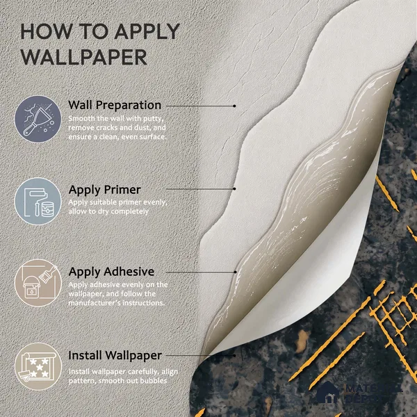 WK100-21 | 10 Meter x 21 Inches Patterned Look Wallpaper - 57.41 Sq. Ft. | Minimum 15% wastage during installation