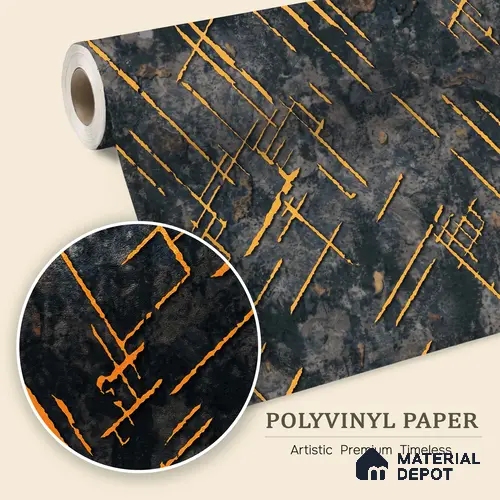 WK100-21 | 10 Meter x 21 Inches Patterned Look Wallpaper - 57.41 Sq. Ft. | Minimum 15% wastage during installation