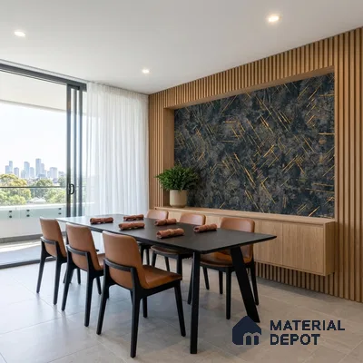 WK100-21 | 10 Meter x 21 Inches Patterned Look Wallpaper - 57.41 Sq. Ft. | Minimum 15% wastage during installation