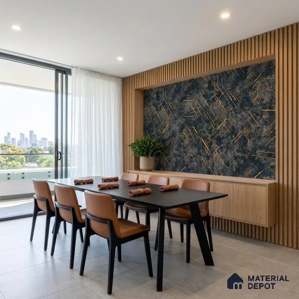 WK100-21 | 10 Meter x 21 Inches Patterned Look Wallpaper - 57.41 Sq. Ft. | Minimum 15% wastage during installation