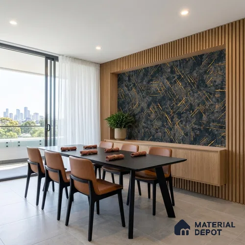 WK100-21 | 10 Meter x 21 Inches Patterned Look Wallpaper - 57.41 Sq. Ft. | Minimum 15% wastage during installation