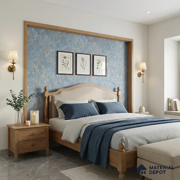WK100-22 | 10 Meter x 21 Inches Patterned Look Wallpaper - 57.41 Sq. Ft. | Minimum 15% wastage during installation
