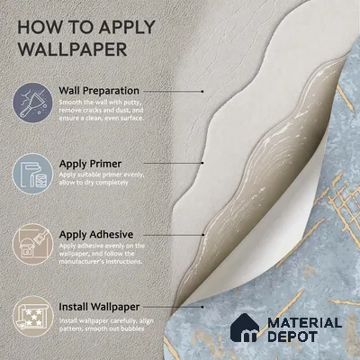 WK100-22 | 10 Meter x 21 Inches Patterned Look Wallpaper - 57.41 Sq. Ft. | Minimum 15% wastage during installation