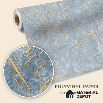 WK100-22 | 10 Meter x 21 Inches Patterned Look Wallpaper - 57.41 Sq. Ft. | Minimum 15% wastage during installation