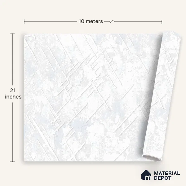 WK100-23 | 10 Meter x 21 Inches Patterned Look Wallpaper - 57.41 Sq. Ft. | Minimum 15% wastage during installation