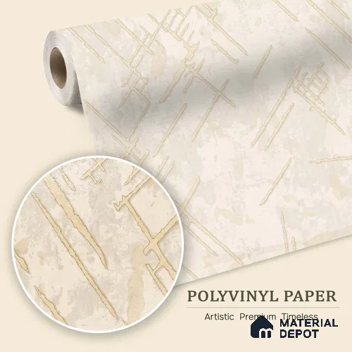 WK100-25 | 10 Meter x 21 Inches Patterned Look Wallpaper - 57.41 Sq. Ft. | Minimum 15% wastage during installation