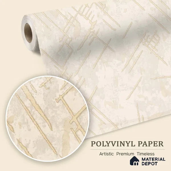 WK100-25 | 10 Meter x 21 Inches Patterned Look Wallpaper - 57.41 Sq. Ft. | Minimum 15% wastage during installation