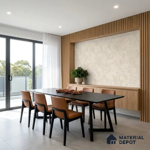 WK100-25 | 10 Meter x 21 Inches Patterned Look Wallpaper - 57.41 Sq. Ft. | Minimum 15% wastage during installation