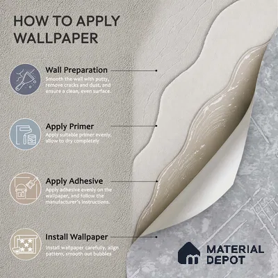 WK100-26 | 10 Meter x 21 Inches Patterned Look Wallpaper - 57.41 Sq. Ft. | Minimum 15% wastage during installation
