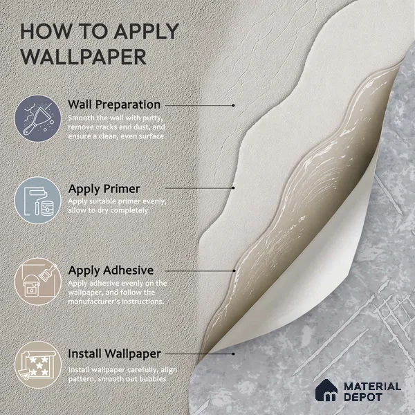 WK100-26 | 10 Meter x 21 Inches Patterned Look Wallpaper - 57.41 Sq. Ft. | Minimum 15% wastage during installation