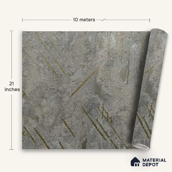 WK 100-24 | 10 Meter x 21 Inches Texture Look Wallpaper - 57.41 Sq. Ft. | Minimum 15% wastage during installation