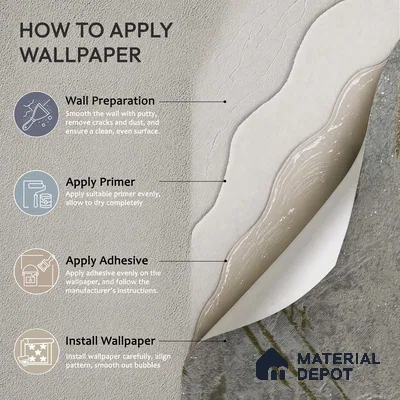 WK 100-24 | 10 Meter x 21 Inches Texture Look Wallpaper - 57.41 Sq. Ft. | Minimum 15% wastage during installation