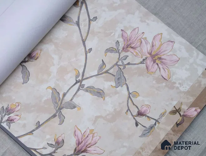 HM119 | 10 Meter x 21 Inches Florals Look Wallpaper - 57.41 Sq. Ft. | Minimum 15% wastage during installation