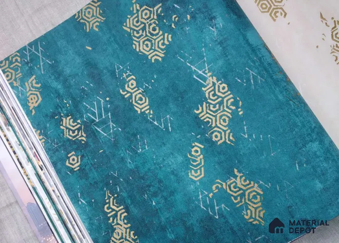 HM153 | 10 Meter x 21 Inches Patterned Look Wallpaper - 57.41 Sq. Ft. | Minimum 15% wastage during installation