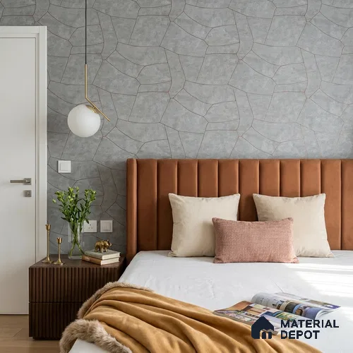 88603 | 5 Meter x 42 Inches Patterned Look Wallpaper - 57.41 Sq. Ft. | Minimum 15% wastage during installation