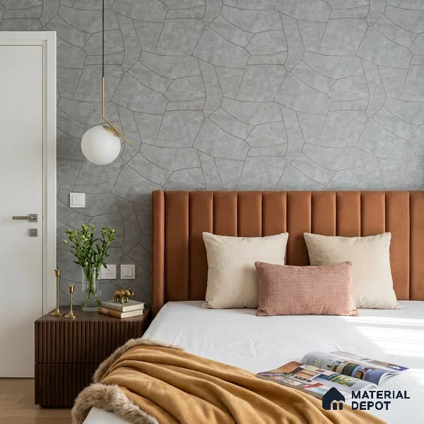 88603 | 5 Meter x 42 Inches Patterned Look Wallpaper - 57.41 Sq. Ft. | Minimum 15% wastage during installation