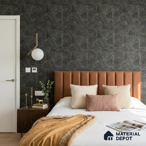 88605 | 5 Meter x 42 Inches Patterned Look Wallpaper - 57.41 Sq. Ft. | Minimum 15% wastage during installation