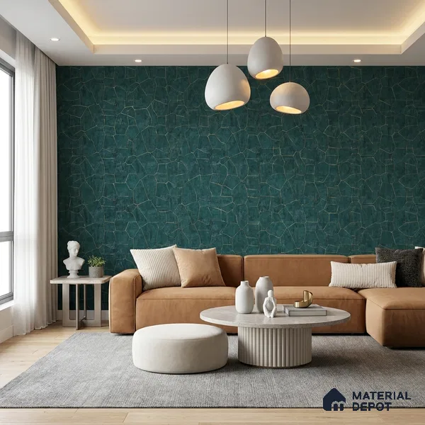88601 | 5 Meter x 42 Inches Patterned Look Wallpaper - 57.41 Sq. Ft. | Minimum 15% wastage during installation