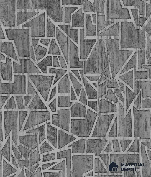 AMBL23442 | 10 Meter x 21 Inches Geometric Look Wallpaper - 57.05 Sq. Ft. | Minimum 15% wastage during installation