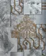 A close-up of a6013 | 10 Meter x 21 Inches Patterned Look Wallpaper - 57 Sq. Ft. available at Material Depot in Bangalore