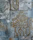 A close-up of a6014 | 10 Meter x 21 Inches Patterned Look Wallpaper - 57 Sq. Ft. available at Material Depot in Bangalore