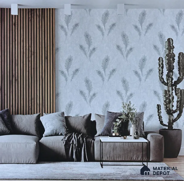 6035 | 10 Meter x 21 Inches Florals Look Wallpaper - 57.05 Sq. Ft. | Minimum 15% wastage during installation