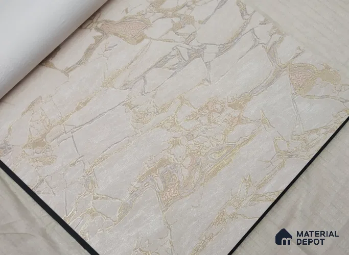888009 | 10 Meter x 21 Inches Texture Look Wallpaper - 57.05 Sq. Ft. | Minimum 15% wastage during installation