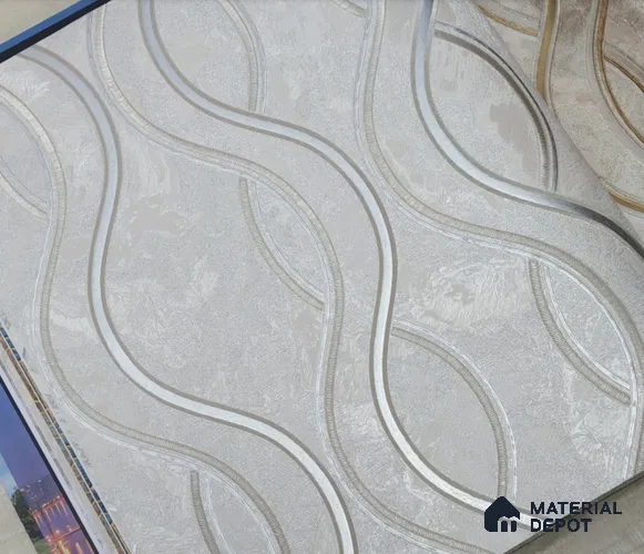 888022 | 10 Meter x 21 Inches Patterned Look Wallpaper - 57.05 Sq. Ft. | Minimum 15% wastage during installation