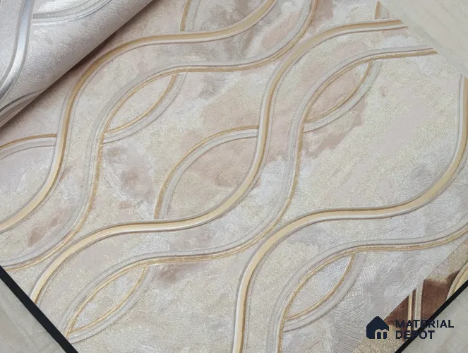 888019 | 10 Meter x 21 Inches Patterned Look Wallpaper - 57.05 Sq. Ft. | Minimum 15% wastage during installation
