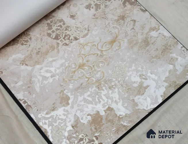 888043 | 10 Meter x 21 Inches Patterned Look Wallpaper - 57.05 Sq. Ft. | Minimum 15% wastage during installation