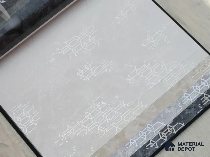 888056 | 10 Meter x 21 Inches Patterned Look Wallpaper - 57.05 Sq. Ft. | Minimum 15% wastage during installation