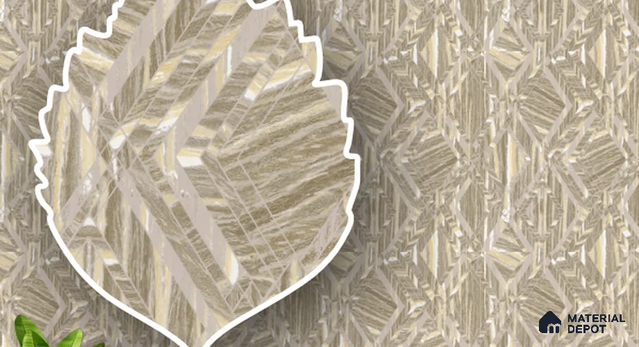 220314 | 10 Meter x 21 Inches Abstract Look Wallpaper - 57.41 Sq. Ft. | Minimum 15% wastage during installation