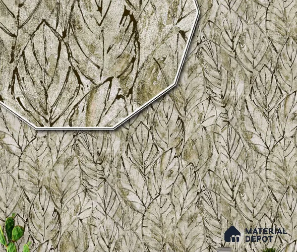 23705 | 10 Meter x 21 Inches Florals Look Wallpaper - 57.05 Sq. Ft. | Minimum 15% wastage during installation
