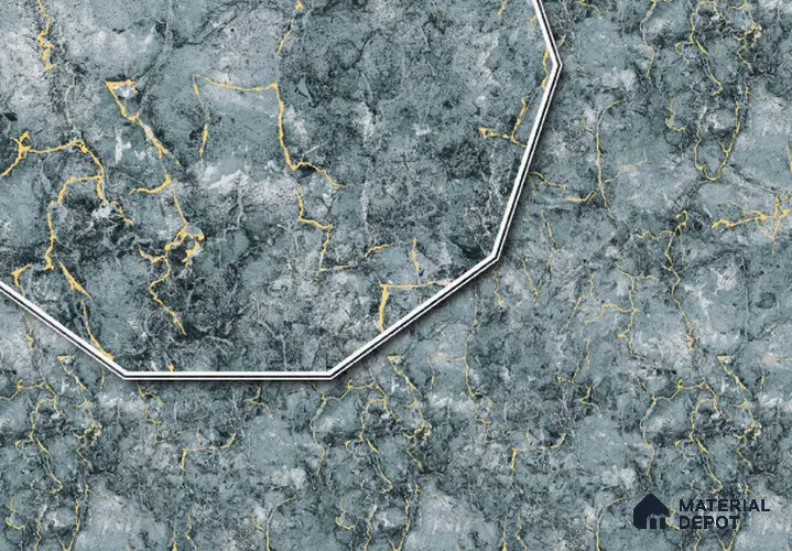 23735 | 10 Meter x 21 Inches Marble Look Wallpaper - 57.05 Sq. Ft. | Minimum 10% wastage during installation