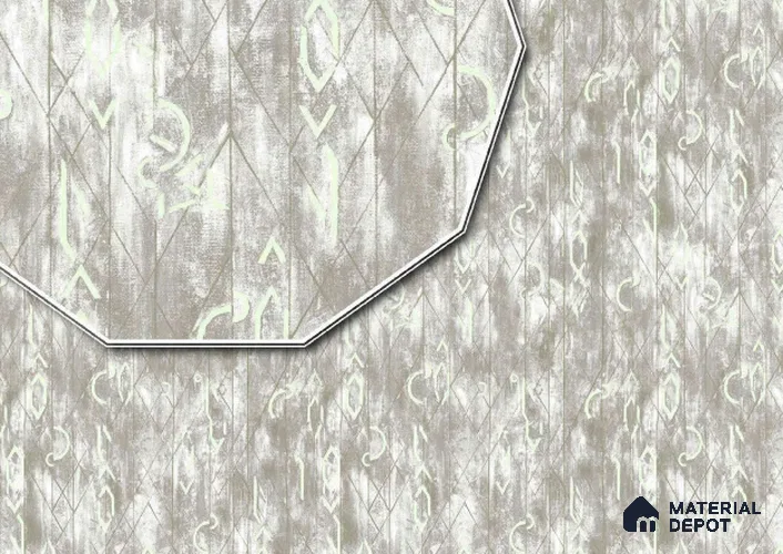23744 | 10 Meter x 21 Inches Geometric Look Wallpaper - 57.05 Sq. Ft. | Minimum 15% wastage during installation