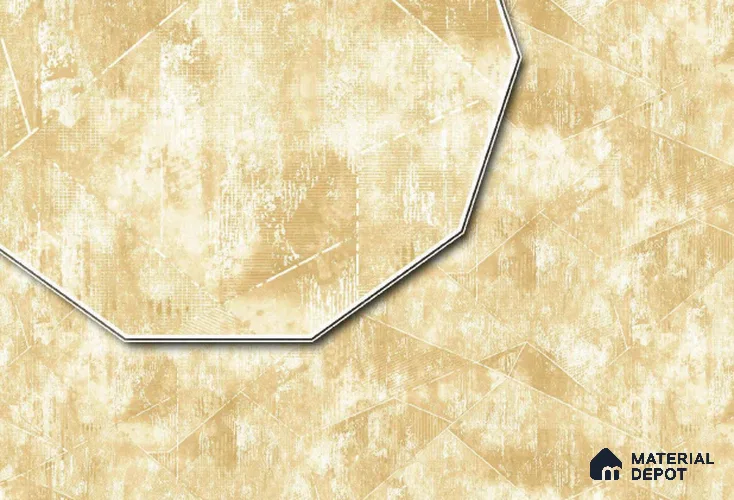 23762 | 10 Meter x 21 Inches Geometric Look Wallpaper - 57.05 Sq. Ft. | Minimum 15% wastage during installation
