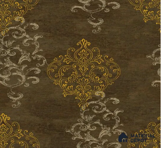 H4D99407 | 10 Meter x 21 Inches Damask Look Wallpaper - 57.05 Sq. Ft. | Minimum 15% wastage during installation